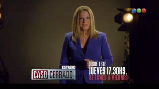 Promo Caso Cerrado por Telefe [upl. by Clayton]