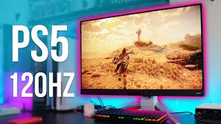 The Best Monitor for PS5  BenQ MOBIUZ EX2710U 4k 144hz HDMI 21 [upl. by Allsopp433]