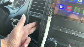 Mercedes Benz Vito Viano Sprinter Radio stereo upgrade installation [upl. by Alset]