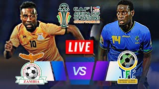 🔴LIVE Zambia vs Tanzania LIVE  CAF African Cup Of Nations 2024  ⚽️LIVE Score Match Today⚽🎬 [upl. by Socram]