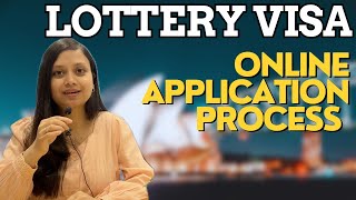 How to apply Australia Lottery Visa  Step by Step [upl. by Reggi]