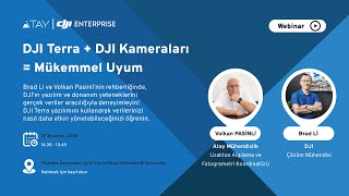 Webinar DJI Terra  DJI Kameraları  Mükemmel Uyum [upl. by Marylin542]