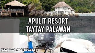 APULIT ISLAND  BEST RESORT AND SPOT SA TAYTAY PALAWAN [upl. by Anatlus]