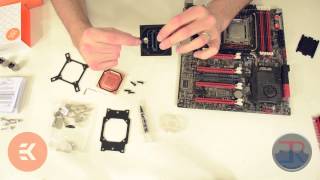 EKs CaseLabs S8 Kit Installation Guide  Chapter 3  CPU Block Installation [upl. by Nalced891]