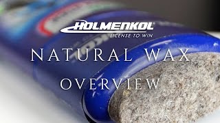 Holmenkol Natural Wax Range Wax Rub On Paste Overview [upl. by Thorbert]