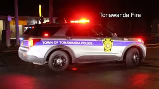 City of Tonawanda Fatal pedestrian struck with carjacking [upl. by Melar]