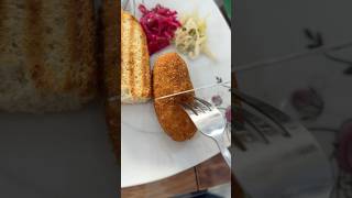 Chicken Kiev Kiyev kotleti food chickenkiev kotlet cooking food liveloveeat [upl. by Aicnelav]