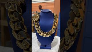 80000 DOLLAR Miami CUBAN LINK CHAIN The ultimate MONSTER CHAIN All handmade by gusvillajewelry [upl. by Bradney711]