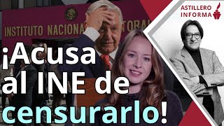 AstilleroInforma  Ordenan retirar partes de entrevista con Afinogenova AMLO recurrirá a tribunal [upl. by Morentz779]