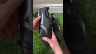 Mizuno Morelia Neo IV Beta Elite FG Football Boots  Unlimited Black Pack football asmr soccer [upl. by Moraj261]