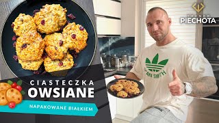 Proteinowe CIASTECZKA OWSIANE  proste i smaczne [upl. by Adnilemreh]