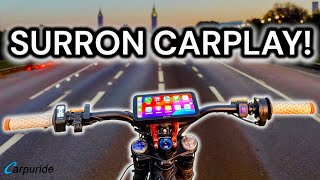 Apple CarPlay For A SURRON  Carpuride 603 [upl. by Edijabab]