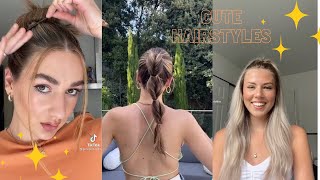 HAIRSTYLES FOR GREASY HAIR  TikTok Compilation [upl. by Ydarb]