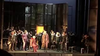 FRANCESCO LANDOLFI  baritono  Rigoletto  quotCortigiani vilquot  Opera de Toulon ottobre 2018 [upl. by Nosauq]