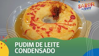 Receita de PUDIM de LEITE CONDENSADO SIMPLES e CREMOSO [upl. by Anner]