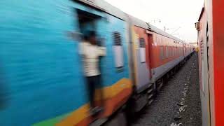 12522 Ernakulam  Barauni Rapti Sagar Express near Nagpur  Indian Railway Fan  indianrailways [upl. by Aneg959]