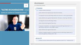 Personale ATA 202123  ALTRE DICHIARAZIONI cosa sono e come si inseriscono [upl. by Portia]