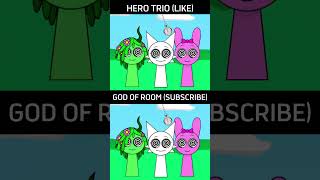 Hero trio or God of Room  incredibox sprunkiedit music shorts fyp sprunki sprunkiincredibox [upl. by Bodkin]