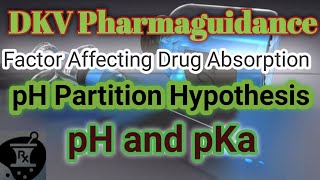 pH Partition Hypothesis L7  Drug pKa  GI pH lipophilicity  Limitation of Partition Hypothesis [upl. by Swartz242]