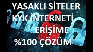 İnternet erişimi yasak olan heryere basit bir program ile çözüm KYK yurtlarındaki internete VPN [upl. by Neumark]