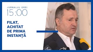 Filat achitat în dosarul în care este învinuit de spălare de bani în proporții deosebit de mari [upl. by Poulter]