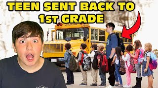 Kid Temper Tantrum Sent Back To The 1st Grade In Elementary School Original [upl. by Needan]