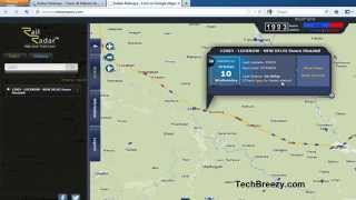 Spot Your Train Live on Map with RailRadar TrainEnquiry com [upl. by Notgnilliw]