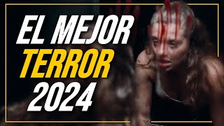 MEJORES PELÍCULAS TERROR 2024 [upl. by Aynekal]