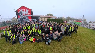 11112024 VI rajd Niepodległości organizowany przez Wind Wolves  Grupa Motocyklowa Śmigiel [upl. by Nnyleuqaj]