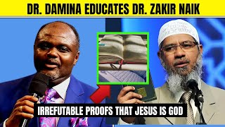 WATCH AS DR ABEL DAMINA SCHOOLS DR ZAKIR NAIKIS JESUS GOD 👏👏👏 [upl. by Aisinoid]