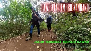 Lawu via Cemoro Kandang Part 1  BCPos 2 gununglawu kawahlawu [upl. by Nive]