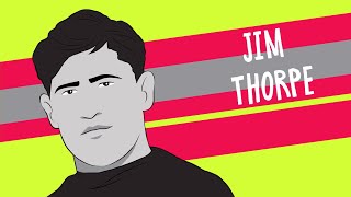 Jim Thorpe  Native American Olympian Hero [upl. by Ahtibat]