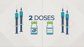 What is the difference between the Pfizer and Moderna vaccines [upl. by Aynatahs441]