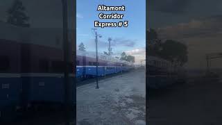 ACEX 3110 in charge of outbound train 5 to San Jose on Friday morning August 2 2024 at 7 am [upl. by Sirrah]