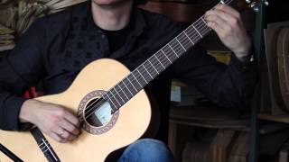 Hofner HGL5 classical guitar demo [upl. by Herrod]