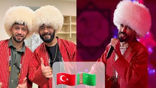 Burak ve Kurtuluş Türkmenistanda ve Emin rasen konsert🇹🇲🇹🇷 [upl. by Hurst]