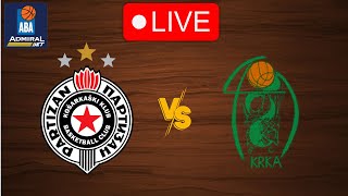 🔴 Live Partizan vs KK Krka Novo mesto  Live Play By Play Scoreboard [upl. by Mittel]