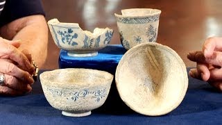 French Pottery from Shipwreck ca 1740  Web Appraisal  Anaheim [upl. by Ennasil]