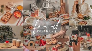 FOOD PRESET 2 Lightroom Mobile Tutorial Free DNG  Preset 93 [upl. by Enorej]