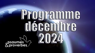 Programme pour décembre 2024 [upl. by Carbo385]