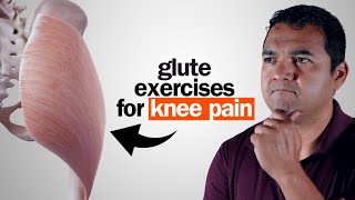 The BEST Glute Exercises To Help Knee Pain [upl. by Togram478]