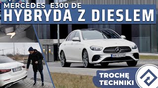 Mercedes E300de – hybryda z dieslem Połączenie idealne [upl. by Coplin644]