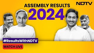 Assembly Election Results 2024 LIVE  Andhra Pradesh Results  Odisha Election Results  NDTV 24x7 [upl. by Leumek]