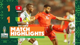 HIGHLIGHTS  Tunisia 🆚 Mali  ملخص مباراة تونس ومالي TotalEnergiesAFCON2023 [upl. by Hellman]