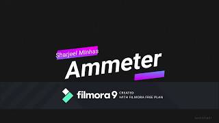 What is Ammeter  Ammeter Circuit  Working Principle amp Types of Ammeter  Physics concepts [upl. by Crescint192]