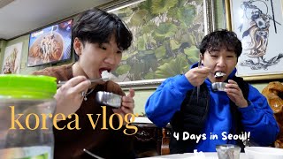 Korea Vlog  4 Days in Jeju eating jeju black pork so good and beef and what I didate here [upl. by Eerized]