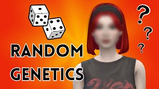 Its theRANDOM GENETICS Challenge in The Sims 4 [upl. by Yelrihs]