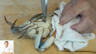 EXTREMELY GRAPHIC Live Kill and Twice Cooked Blue Crabs [upl. by Kuster]