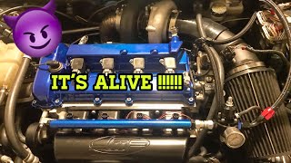 INSANE Mazdaspeed 3 FIRST START UP  Fully Built Engine With A PTE 6466 Ready To Hit The Streets [upl. by Angelica]