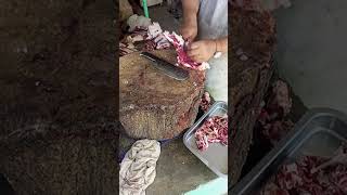 Knife Skills of Beef Butcher butchershop butcher shortsfeed shorts beef [upl. by Yvon]